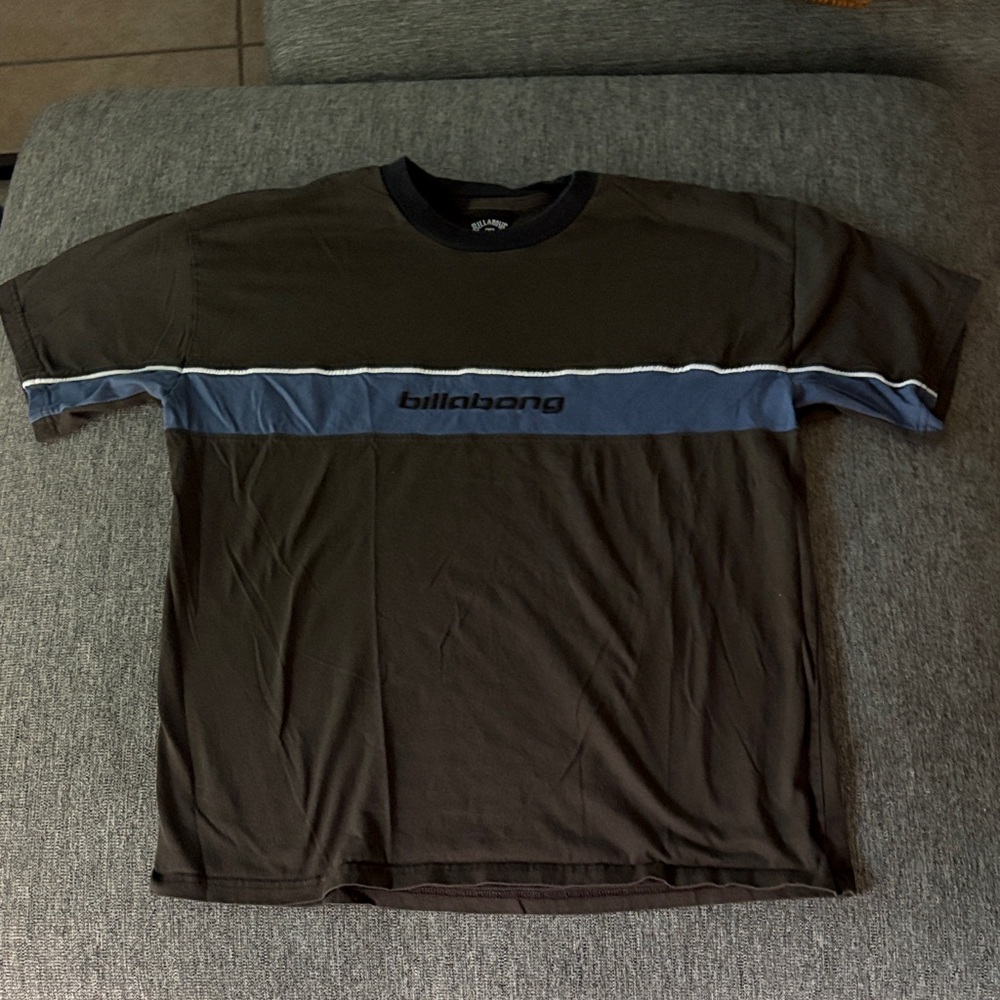 Billabong 90s reissue Black and Blue Shirt
